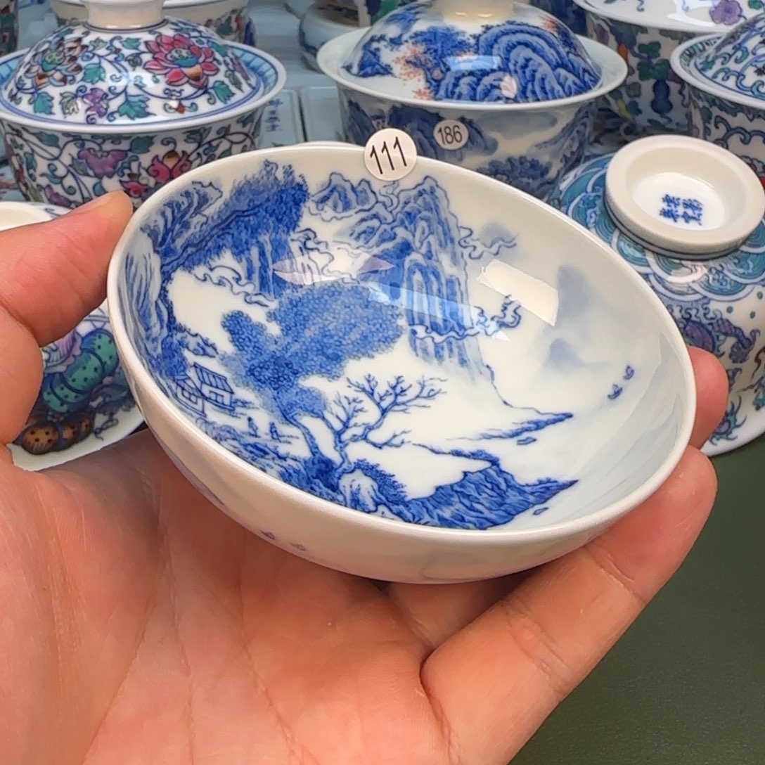 彦祖纯手工手绘茶具111