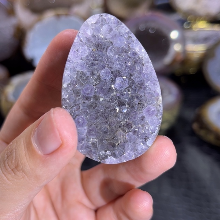 水晶珠宝半成品未镶嵌福利龙蛋