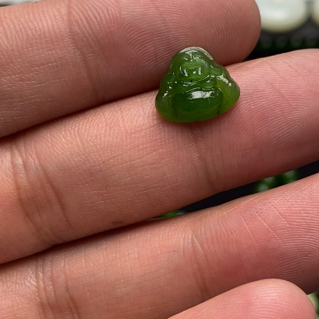 和田玉（碧玉）吊坠(不含链)未镶嵌