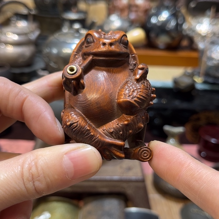 木中古工艺品摆件