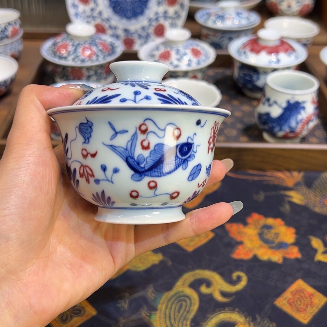 景德镇茶器百宝箱陶瓷