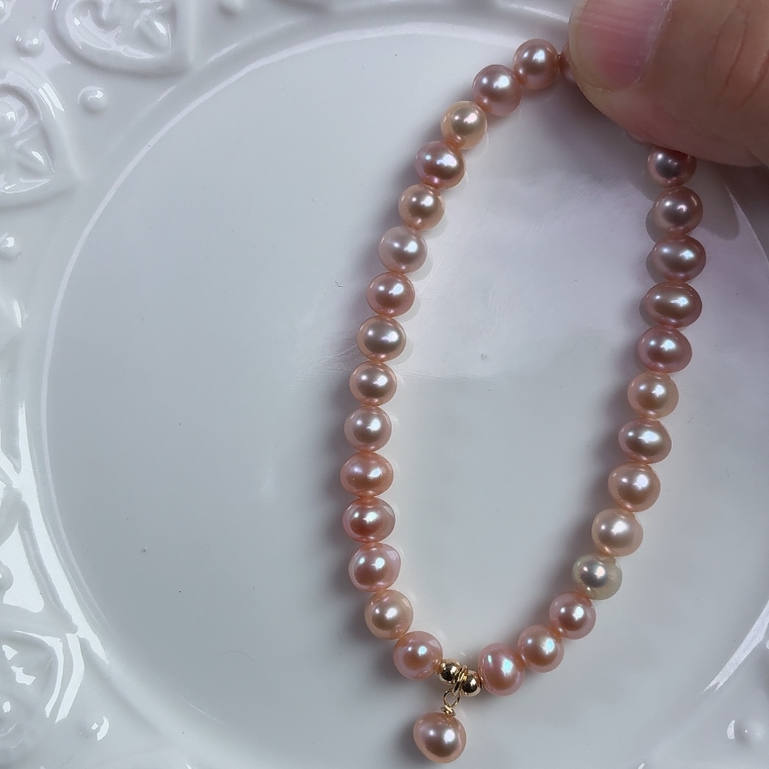 未镶嵌淡水珍珠手绳