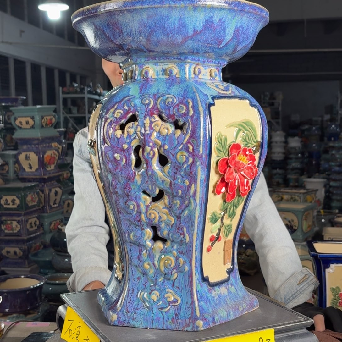 一风堂石湾花盆 面宽30高45