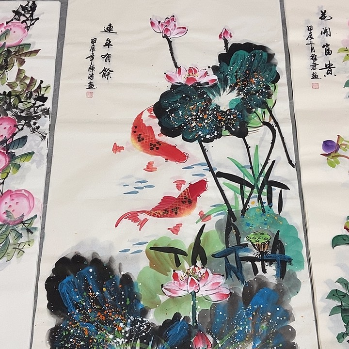 三个张画廊直播间！
