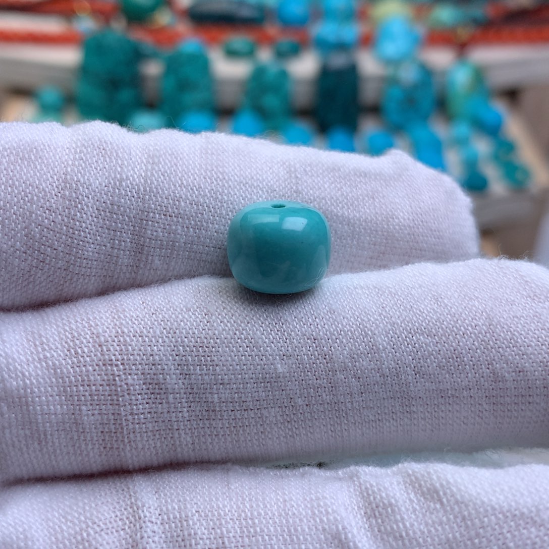 好***丫绿松石未镶嵌珠宝奇石