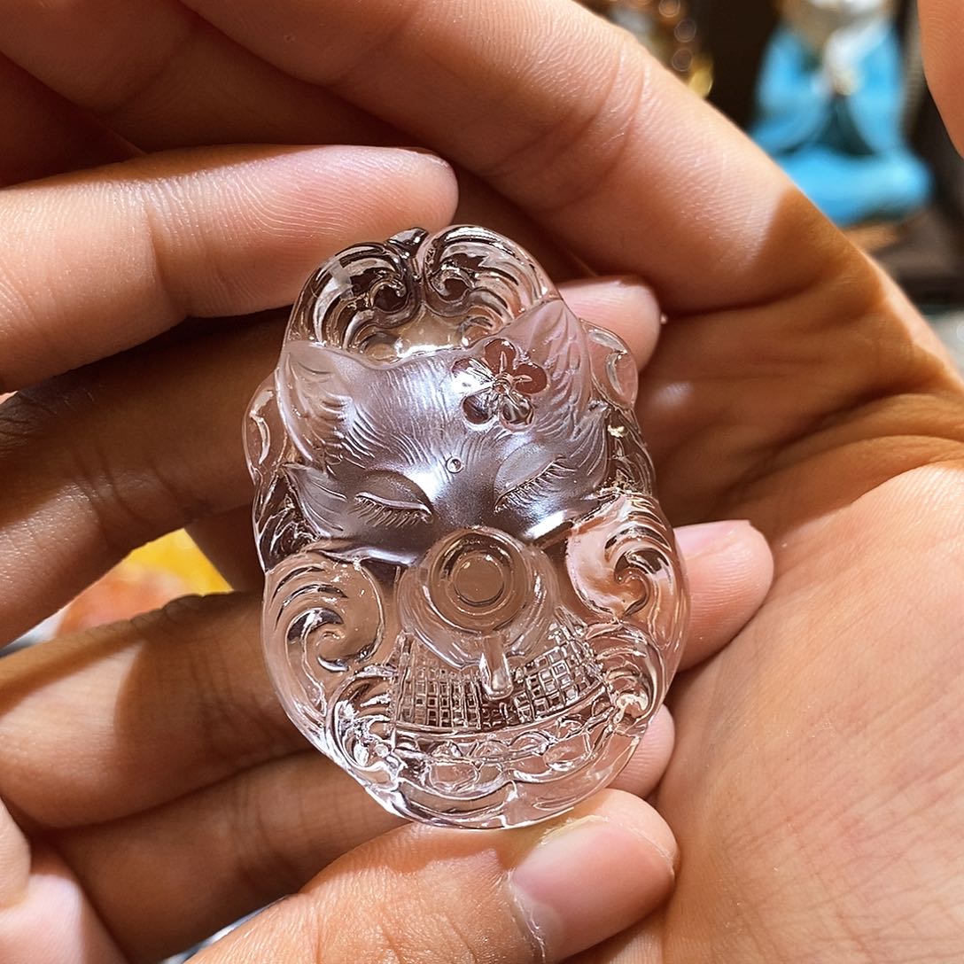 颜***镜未镶嵌颈饰水晶水晶