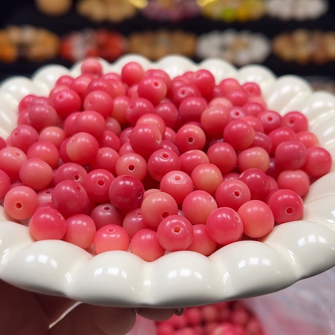 菩提根/象牙果手串微瑕10樱桃酪苹果200颗