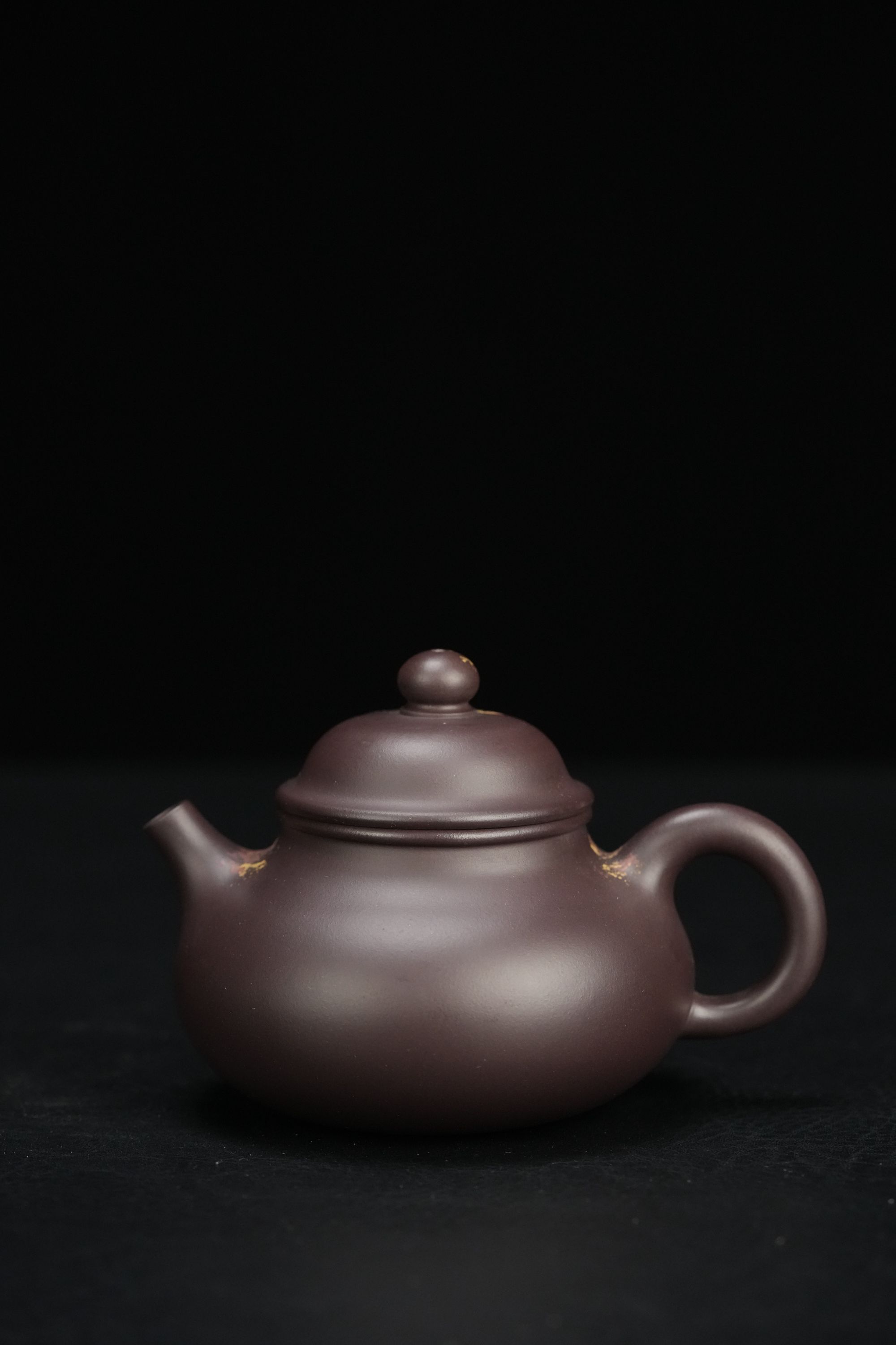 凡凡会客厅 ZCP04 张彩萍 容天 黑墩头 200cc 紫砂壶