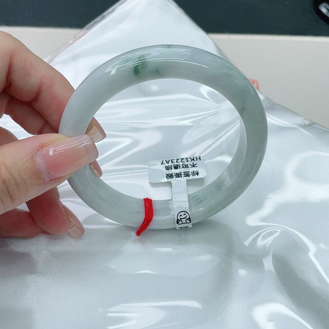 翡翠手镯未镶嵌正58.5