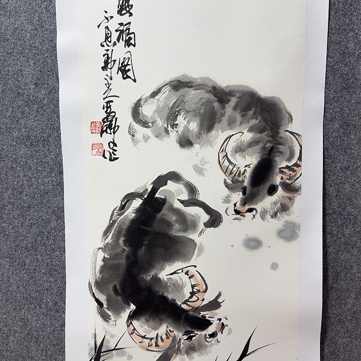 国画娄鹏老师手绘作品