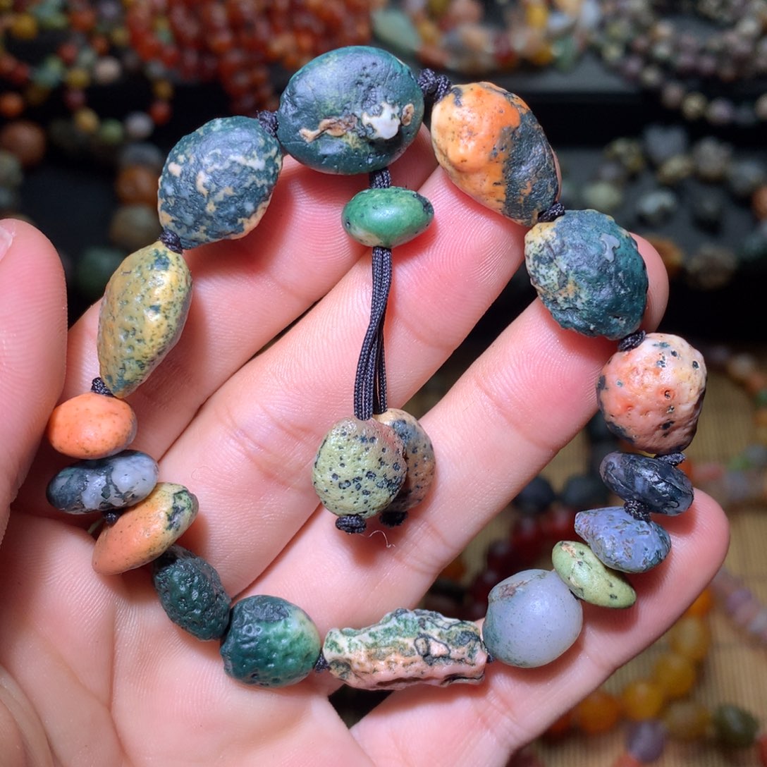 玛瑙/玉髓未镶嵌手链