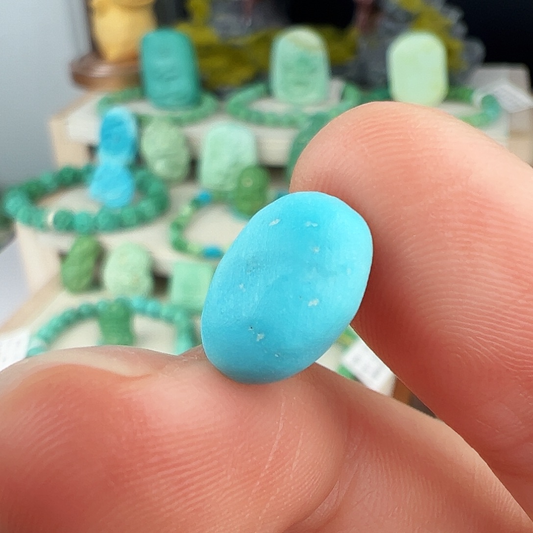 绿松石未镶嵌主播万珍