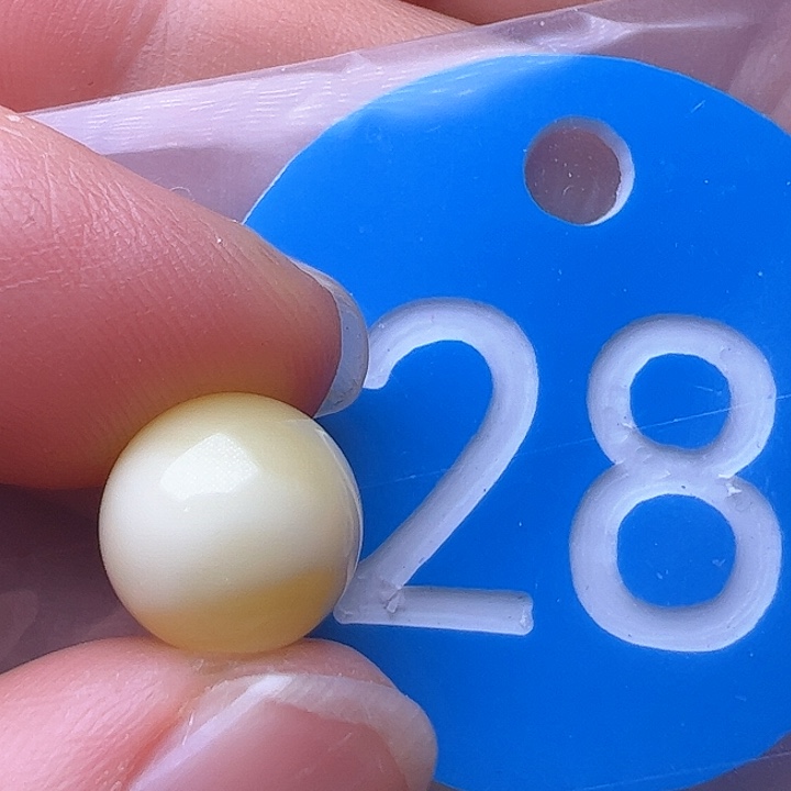 蜜蜡裸石未镶嵌10m m