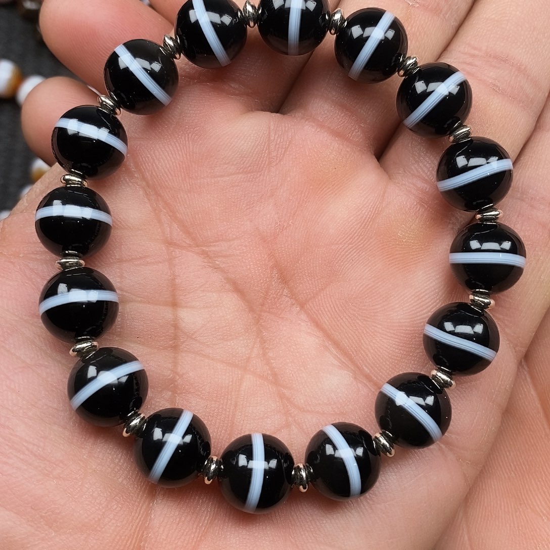 玛瑙/玉髓未镶嵌手链