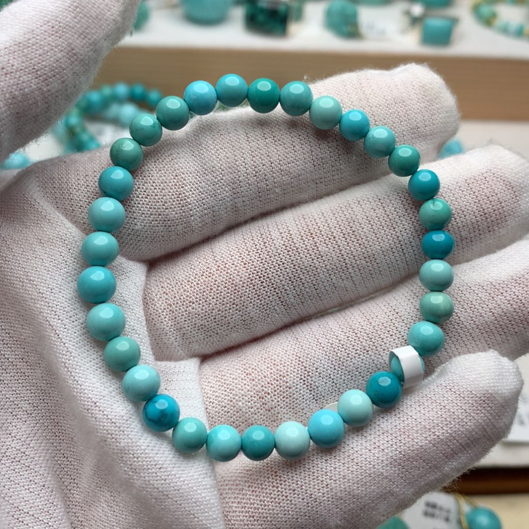 绿松石未镶嵌珠宝奇石5mm