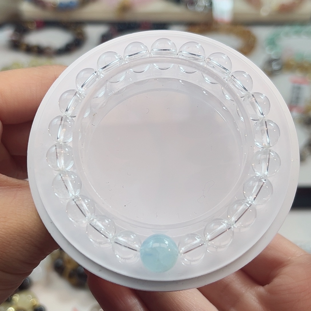 水晶手链未镶嵌水晶手串8m m