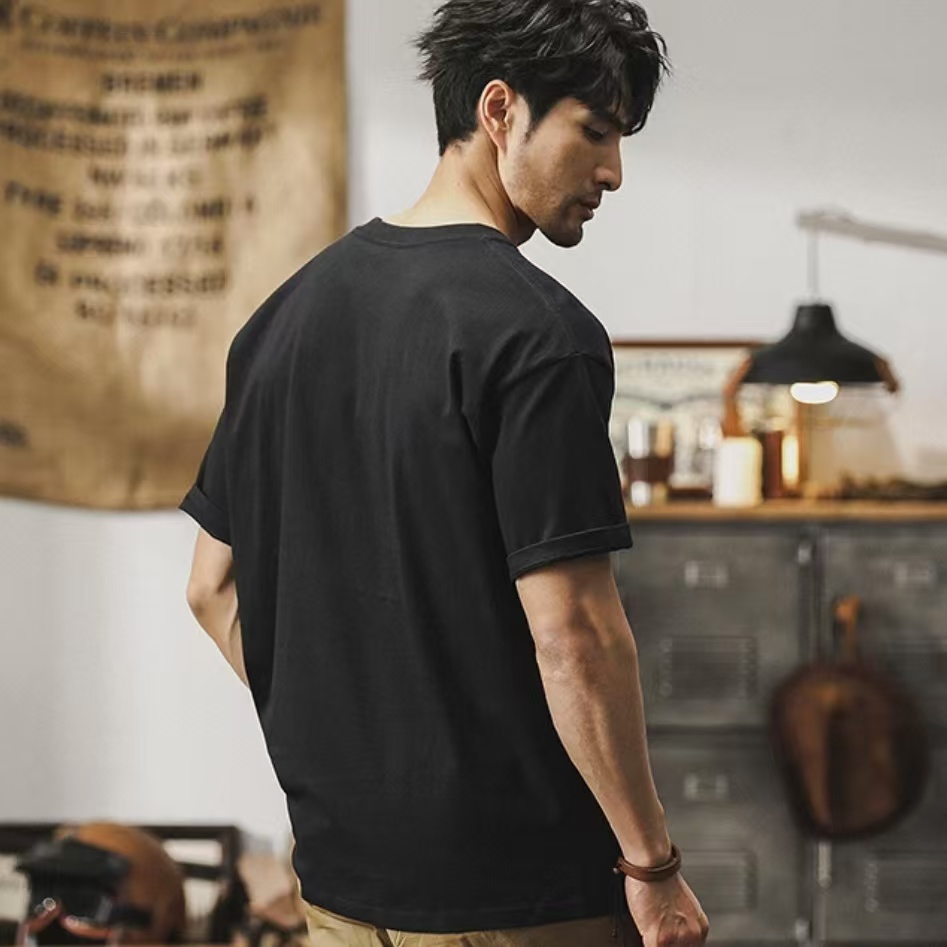 SRP T恤男女同款百搭圆领重磅设计师T恤