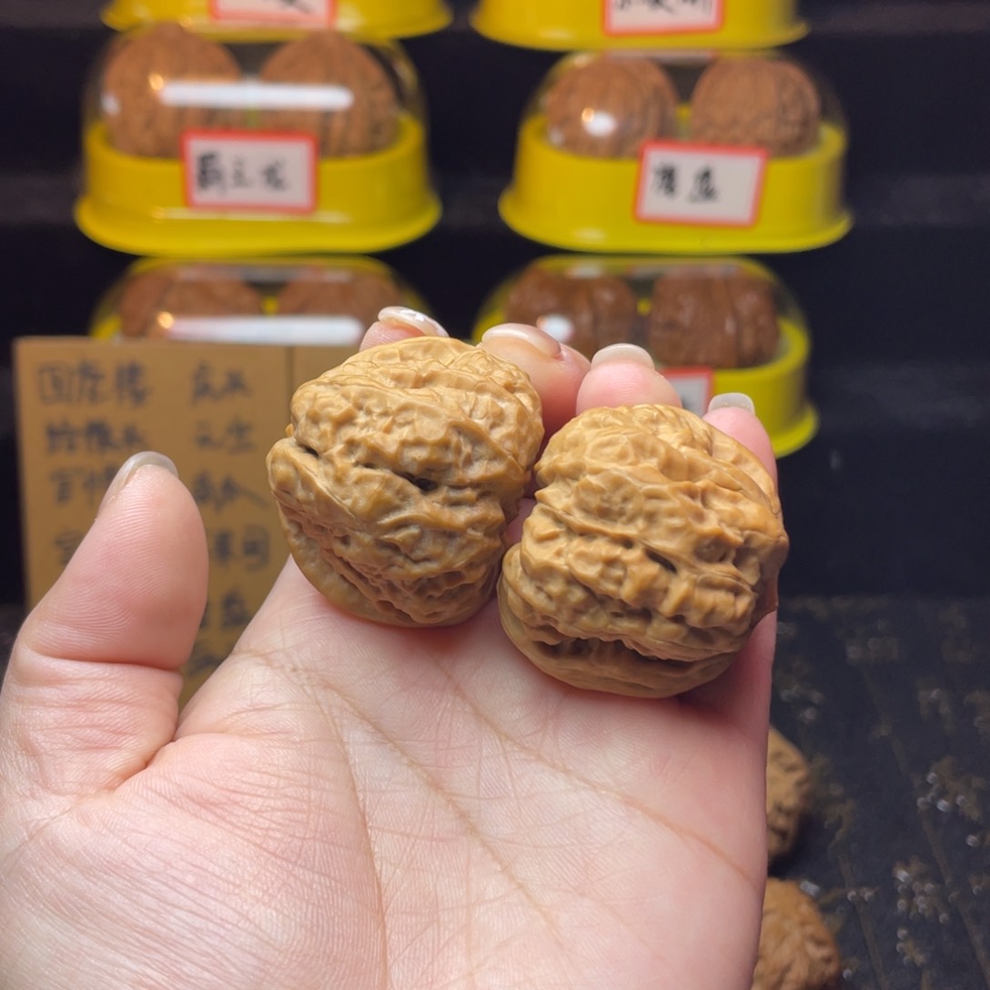 文玩核桃吊坠蛤蟆头38尺