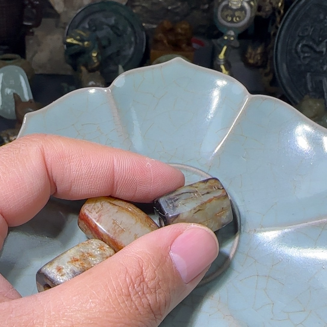 摆件昵***置富贵荣华瓷器摆件