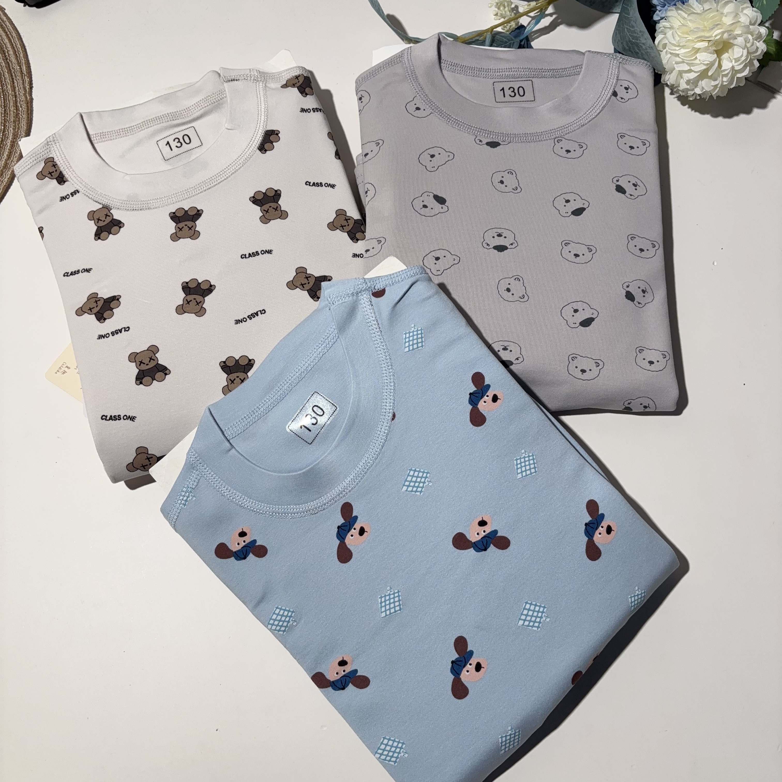 B02米苏儿童冬季舒绒家居套装