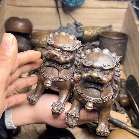 铜制文玩把玩物件