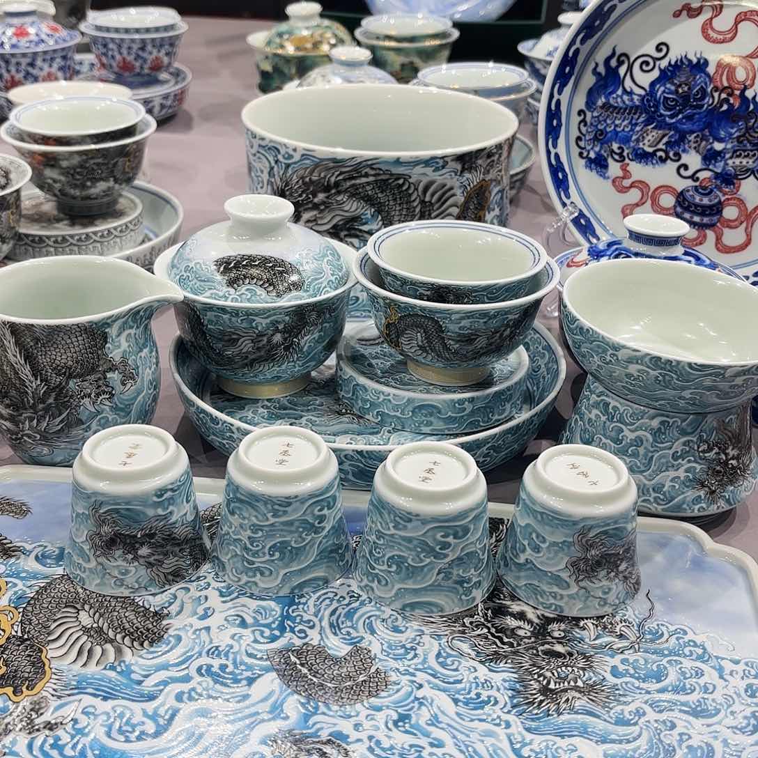 瓷片景德镇美术作品