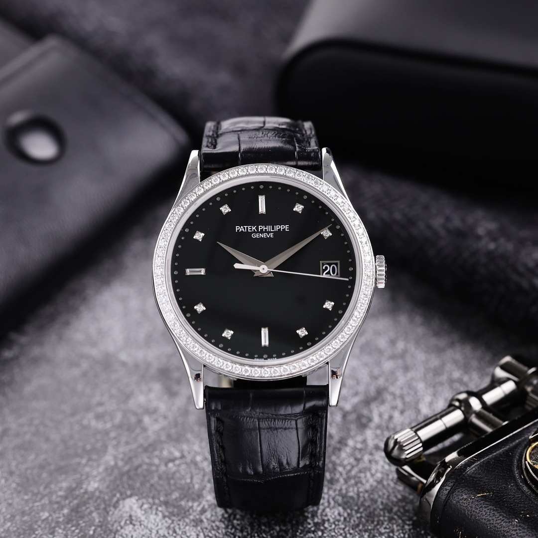 95新 Patek Philippe/百达翡丽 5297G-001 外圈原镶钻 017年保卡