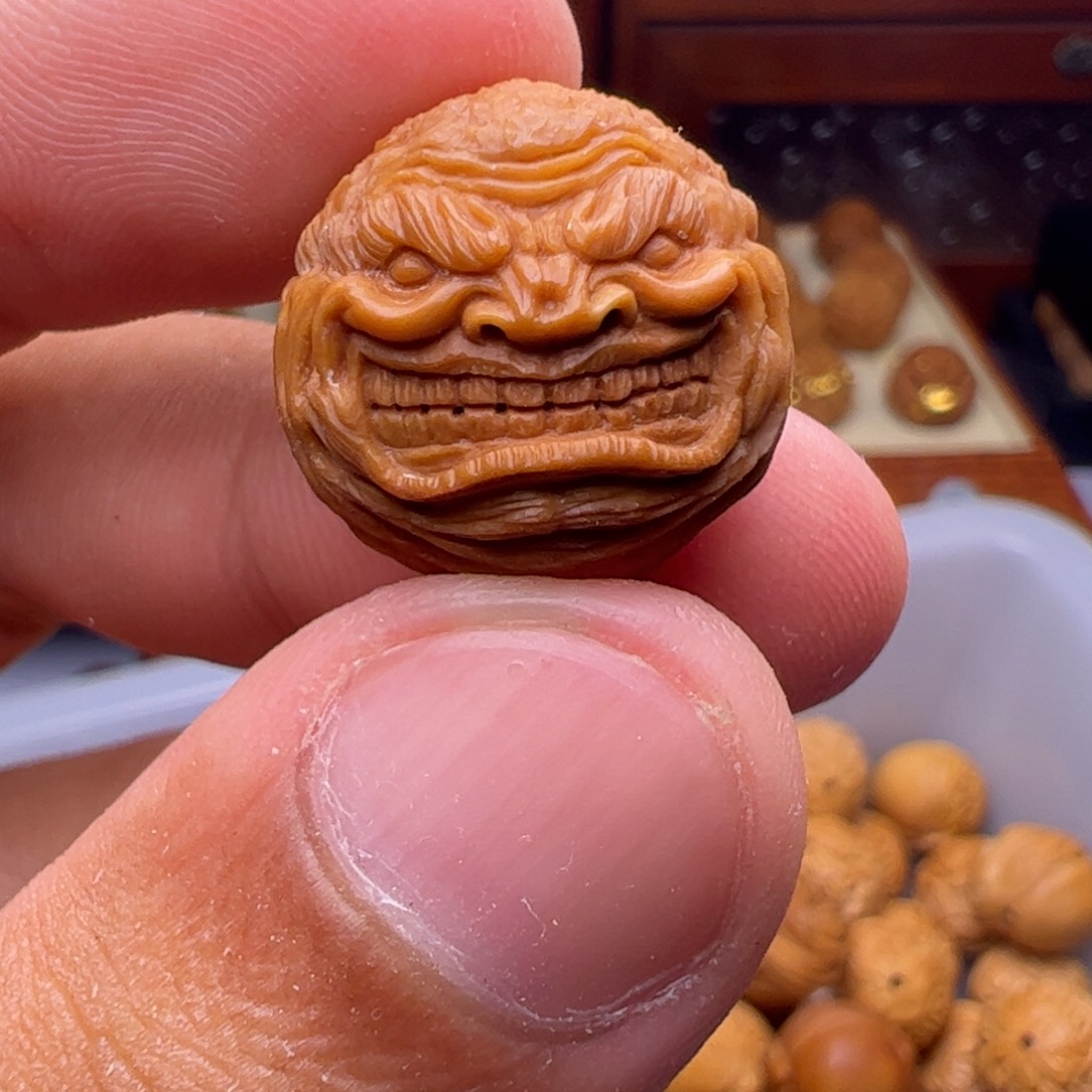 吊坠猴头核桃精修大呀福利