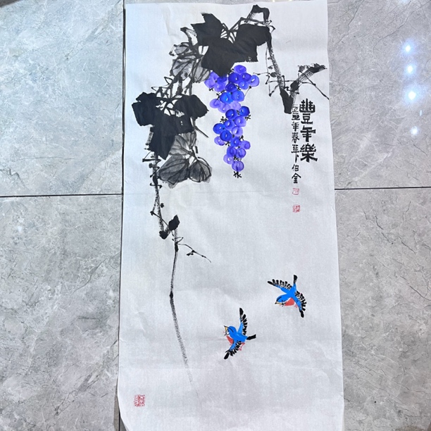 张伯金丰年乐小品画