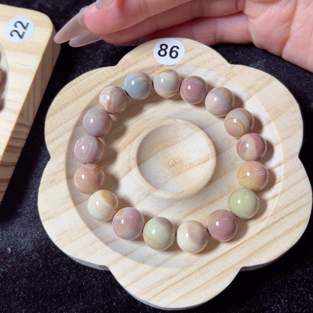 石英质玉手链未镶嵌一***心117