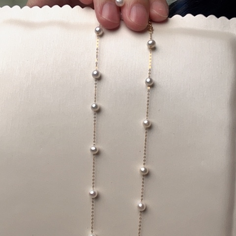 淡水珍珠颈饰未镶嵌