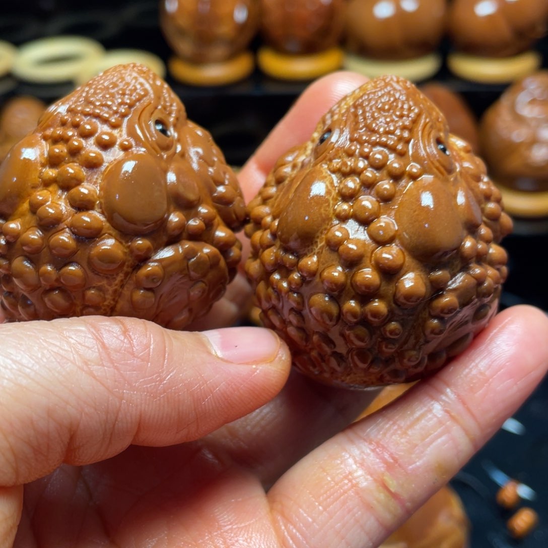 橄榄核手串/手链京**韵直播间239，金蝉一对