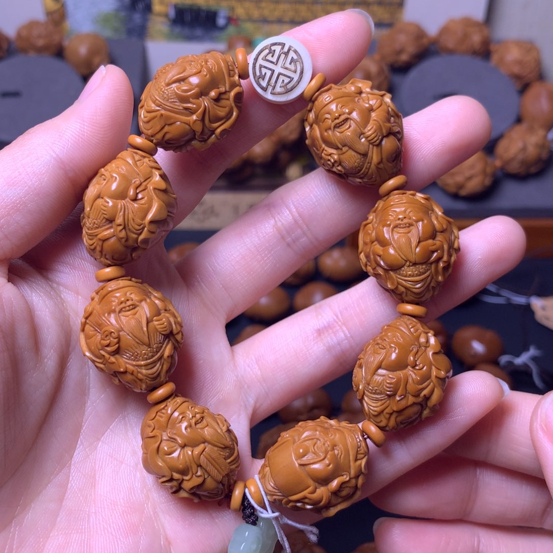 橄榄核手串/手链财神