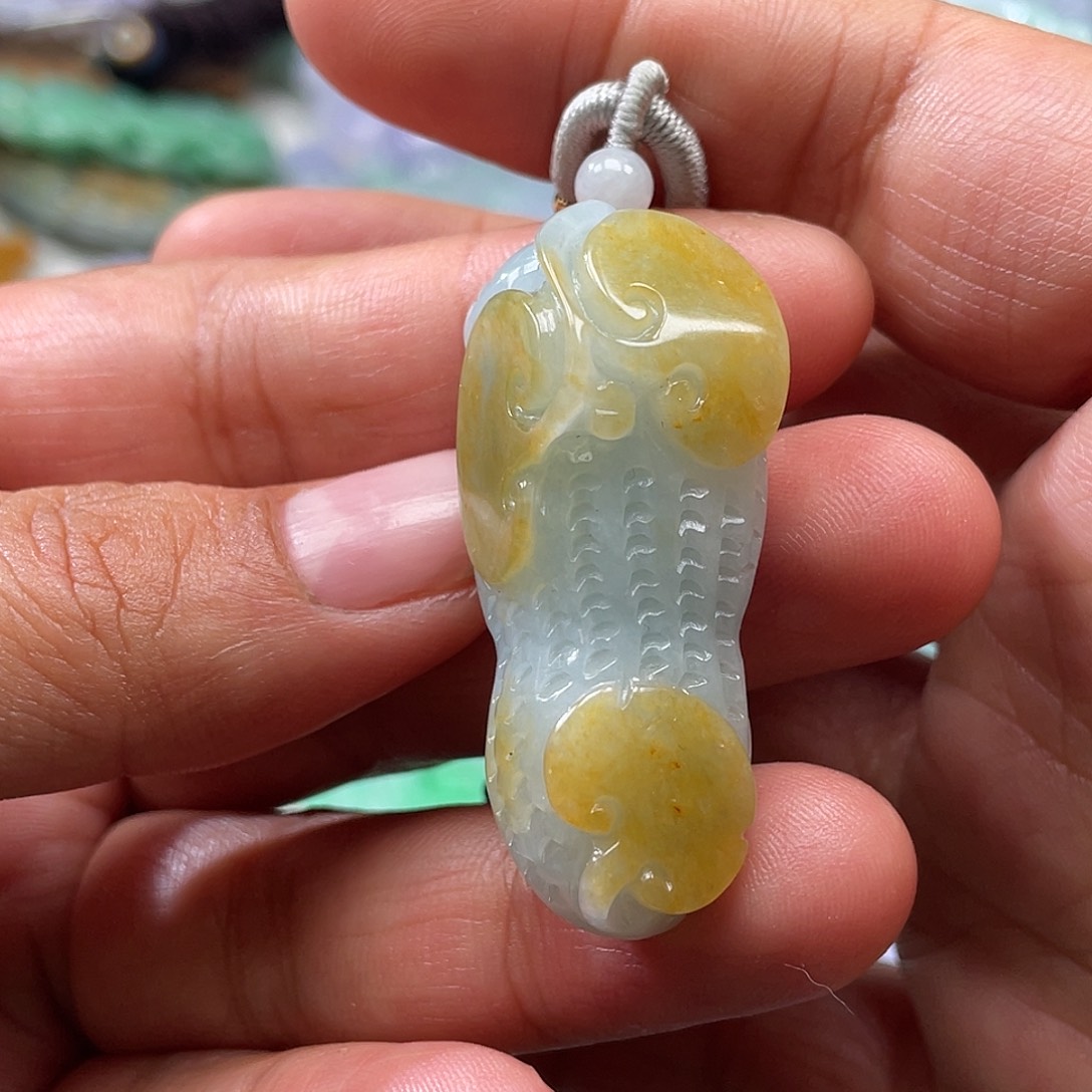 颈饰未镶嵌翡翠翡玉缘翡翠