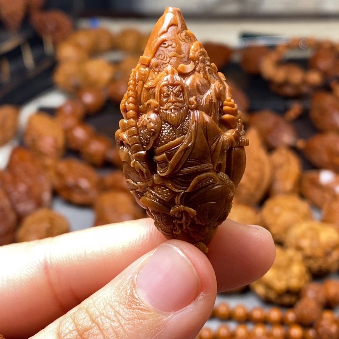 橄榄核手串/手链嘴**嘟核雕单子