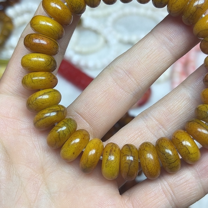 ღ***》手串/手链驼骨牦牛骨算盘珠