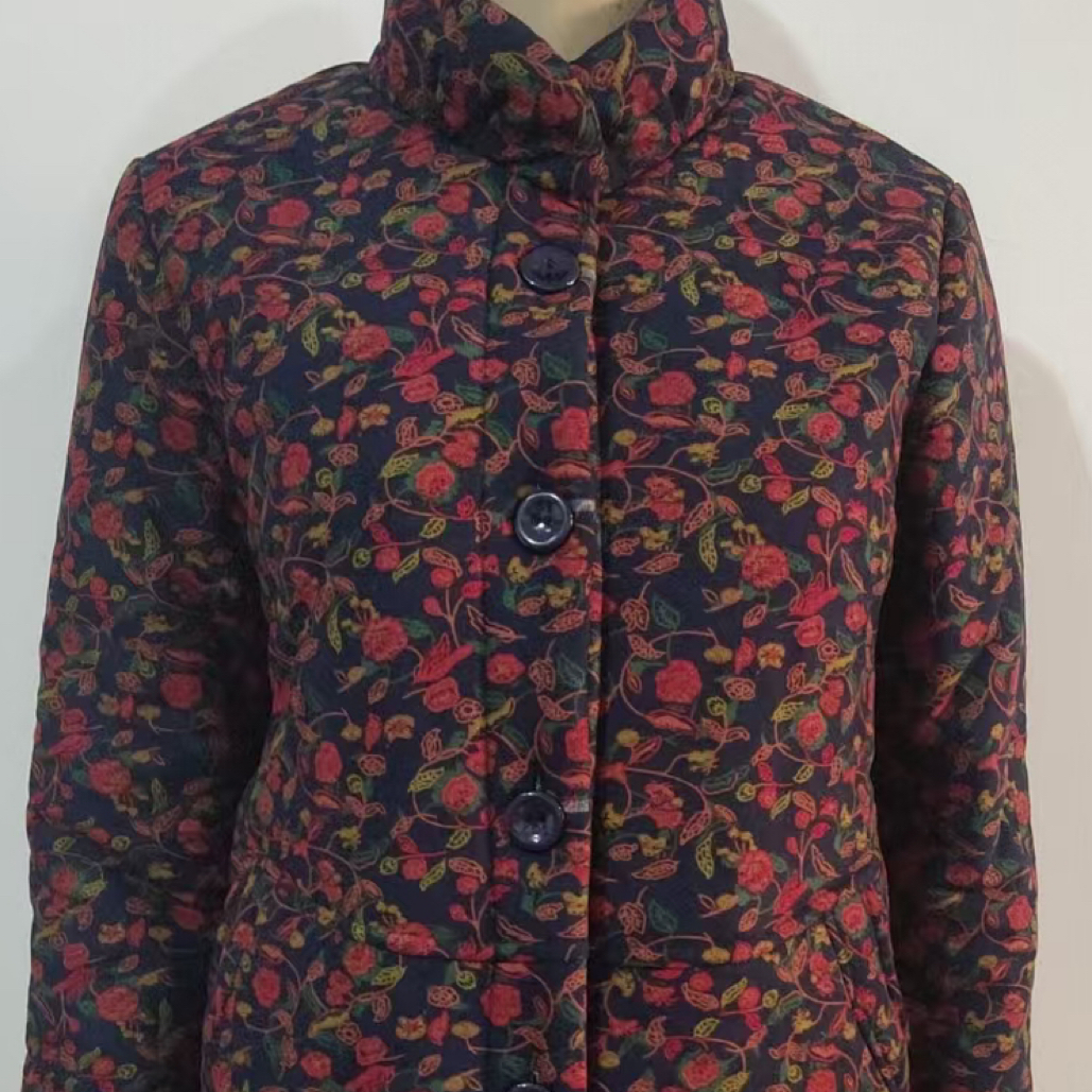 2025年冬季新款中老年立领棉衣