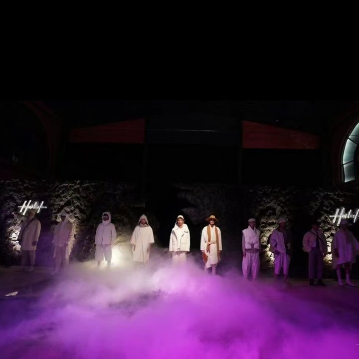 HERBEL/黑白2024新款男士呢风衣门店设计款简约宽松532