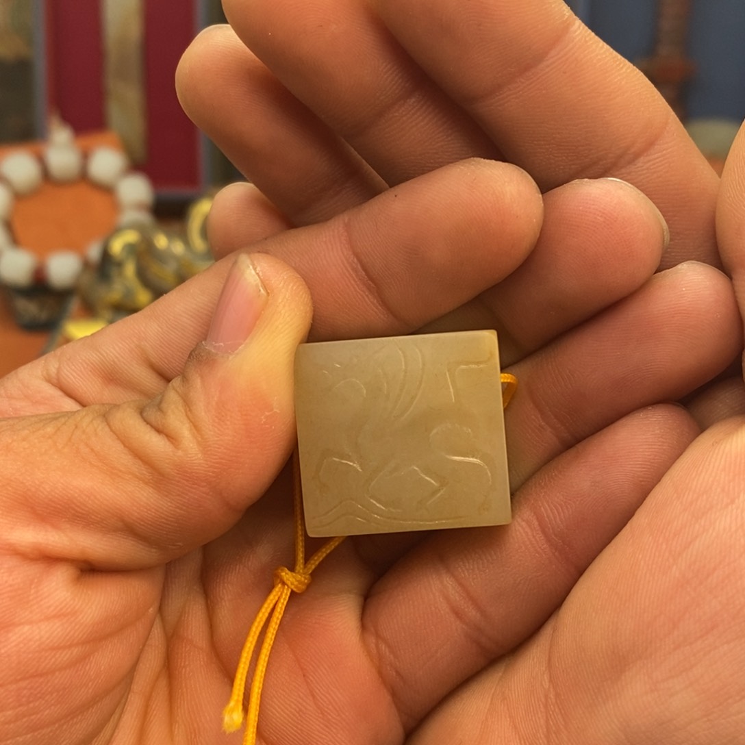 和田玉佩饰未镶嵌W**W