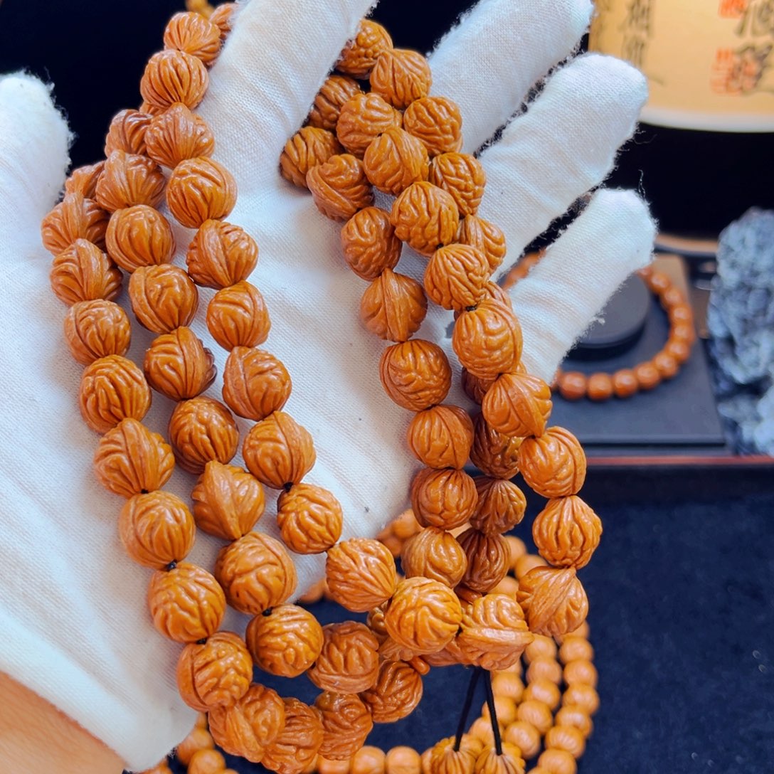 ”****桃核吊坠野生桃核