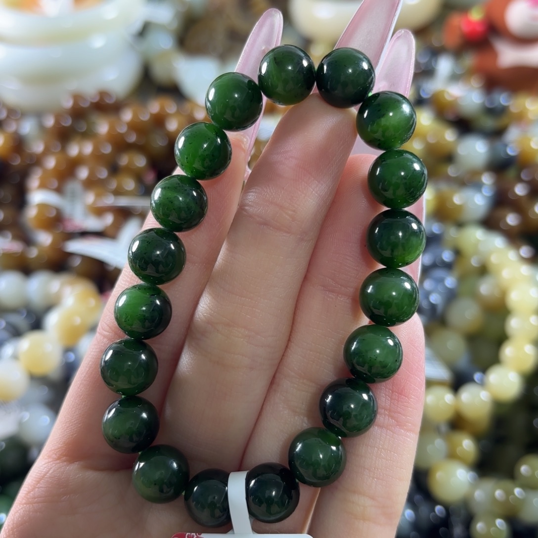 和田玉未镶嵌手链231