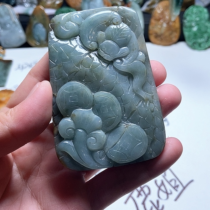 翡翠未镶嵌颈饰翡翠a货