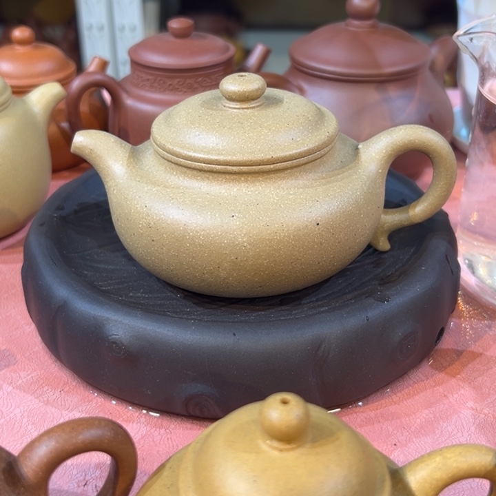 紫砂茶案梨皮仿古220cc