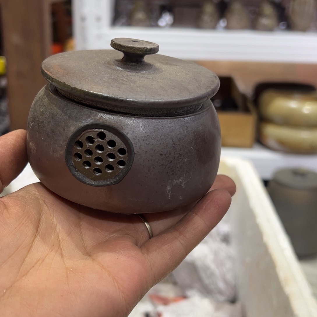 贵台龙窑柴烧茶壶154