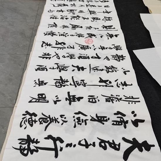 翰墨白武坤老师作品一副