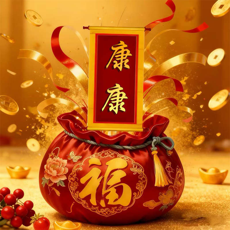 【2号康康】手绘卡 挂饰福驾车个人用品