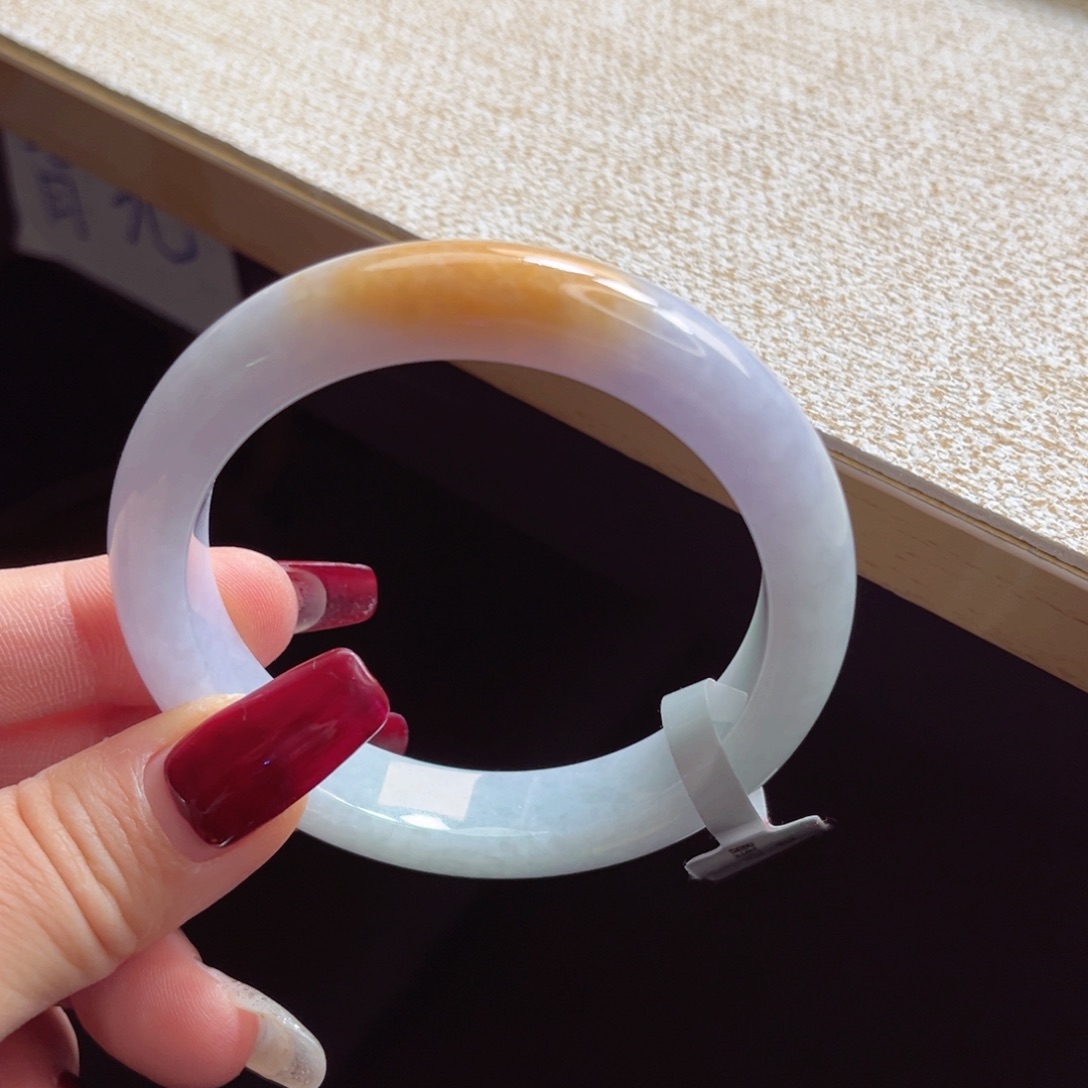 翡翠手镯未镶嵌胖*手镯