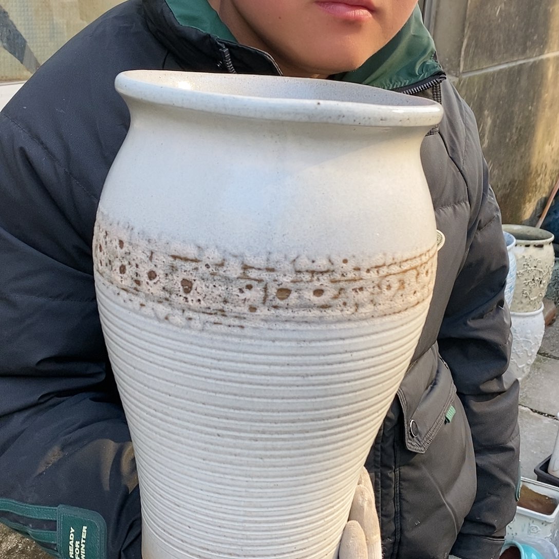 紫砂花盆正品口18高31