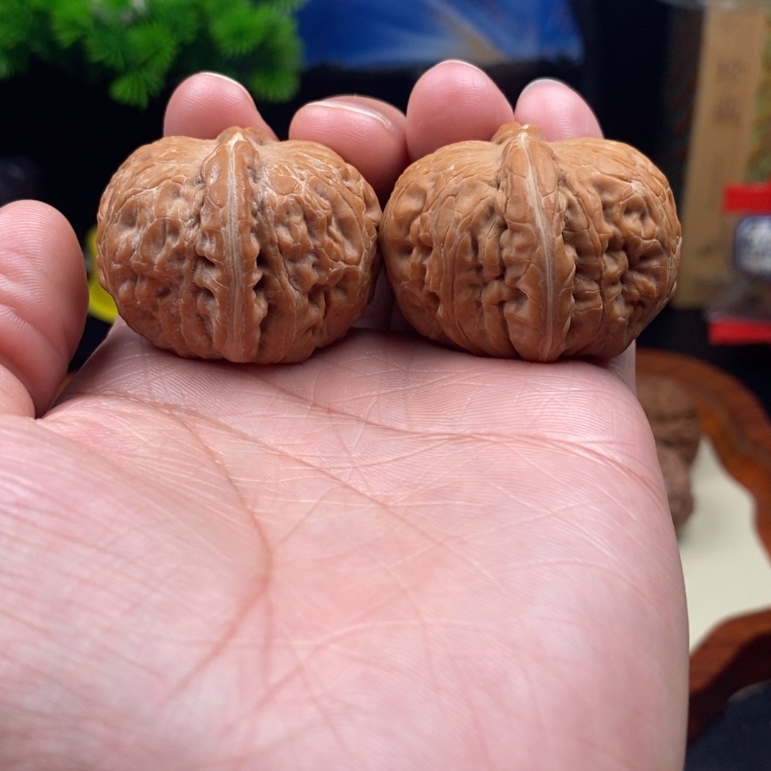 文玩核桃把件平谷元宝40