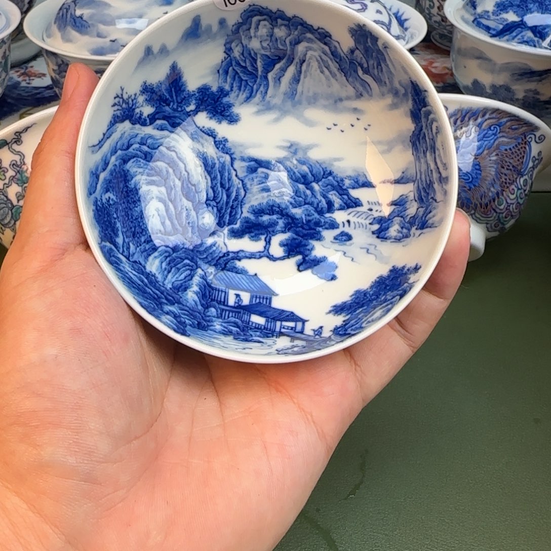 彦祖纯手工手绘茶具166